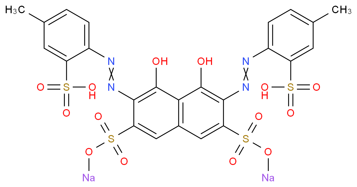 METHYL SULFONAZO III_分子结构_CAS_)