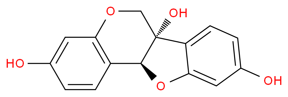 Glycinol (pterocarpan)_分子结构_CAS_)