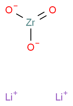 LITHIUM ZIRCONATE_分子结构_CAS_12031-83-3)