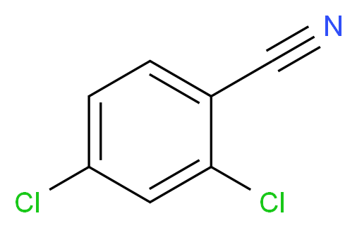 2,4-Dichlorobenzonitrile_分子结构_CAS_6574-98-7)