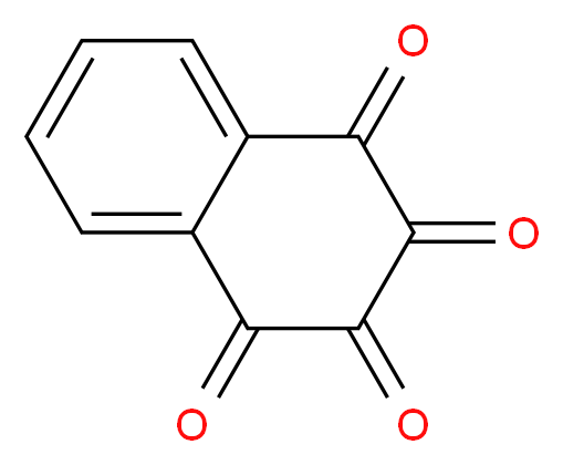 1,2,3,4-tetrahydronaphthalene-1,2,3,4-tetrone_分子结构_CAS_30266-58-1