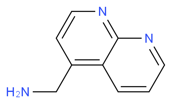 (1,8-naphthyridin-4-yl)methanamine_分子结构_CAS_933684-47-0)