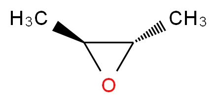 (2S,3S)-2,3-dimethyloxirane_分子结构_CAS_21490-63-1