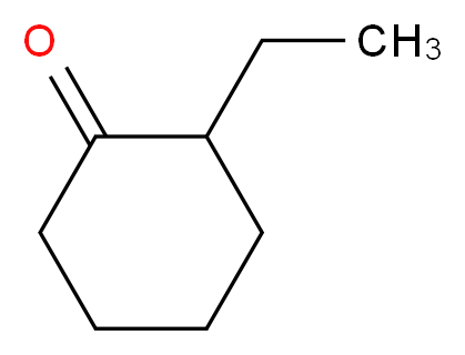 2-乙基环己酮_分子结构_CAS_4423-94-3)