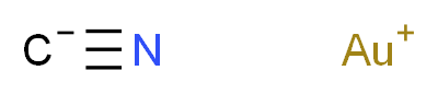 gold(1+) ion iminomethanide_分子结构_CAS_506-65-0