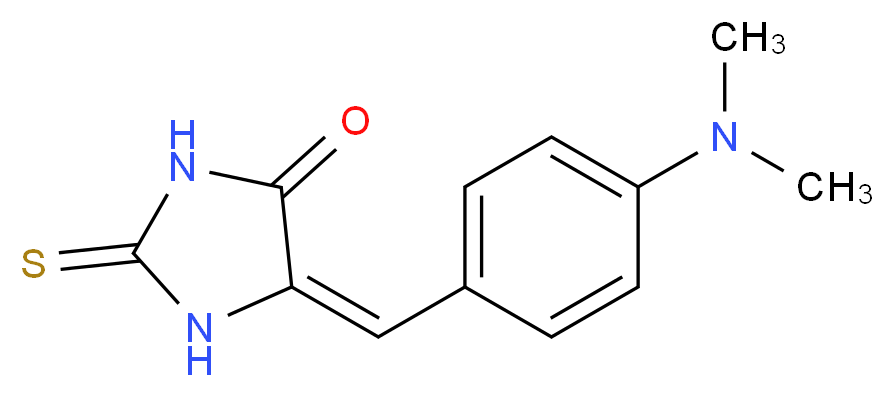 5-(4-Dimethylamino-benzylidene)-2-thioxo-imidazolidin-4-one_分子结构_CAS_41250-31-1)