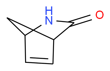 (±)-2-Azabicyclo[2,2,1]hept-5-en-3-one_分子结构_CAS_49805-30-3)