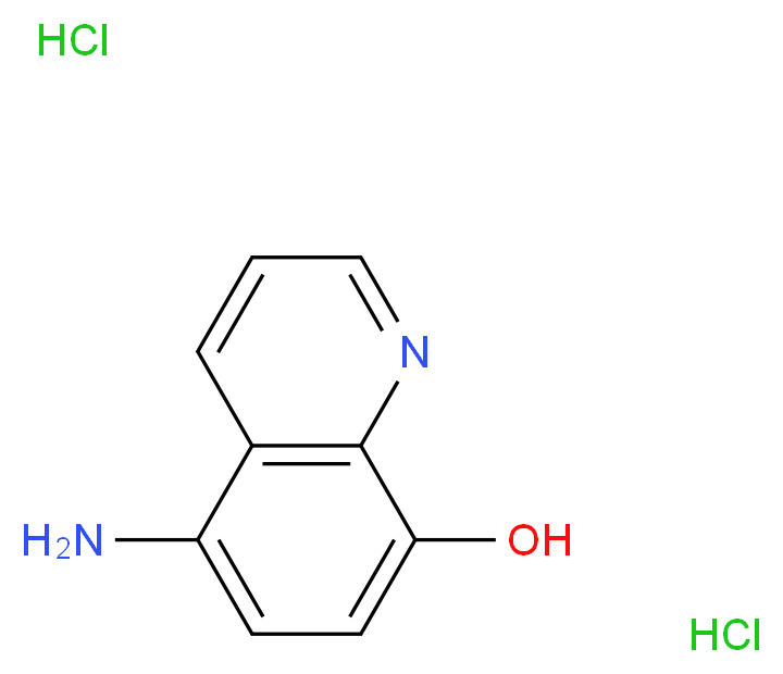 5-aminoquinolin-8-ol dihydrochloride_分子结构_CAS_)