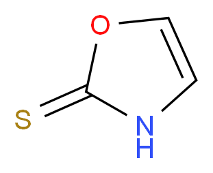 2,3-dihydro-1,3-oxazole-2-thione_分子结构_CAS_32091-51-3