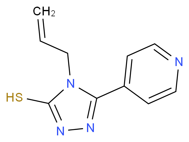 4-Allyl-5-pyridin-4-yl-4H-[1,2,4]triazole-3-thiol_分子结构_CAS_90842-92-5)