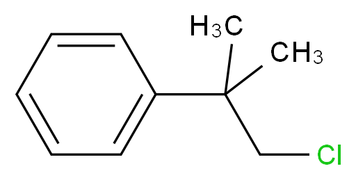 Neophyl chloride_分子结构_CAS_515-40-2)