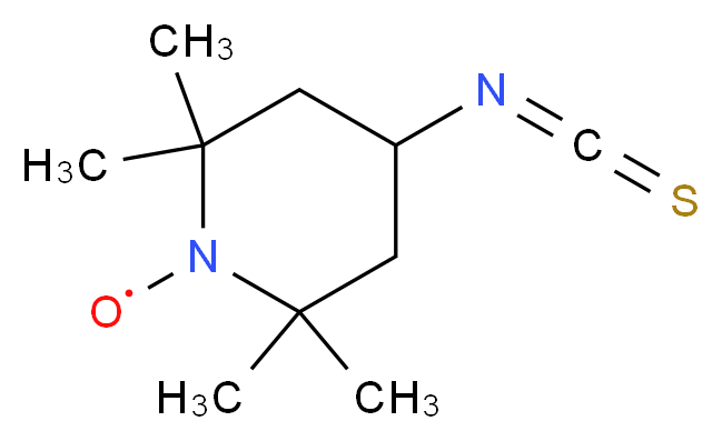 4-异硫氰基-2,2,6,6-四甲基哌啶1-氧自由基_分子结构_CAS_36410-81-8)