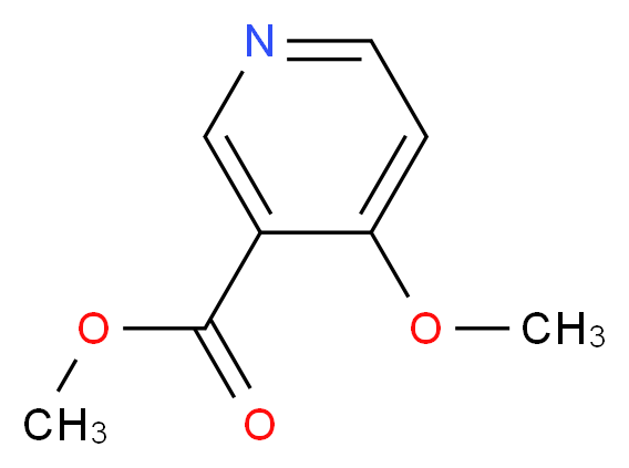 Methyl 4-methoxynicotinate_分子结构_CAS_10177-32-9)