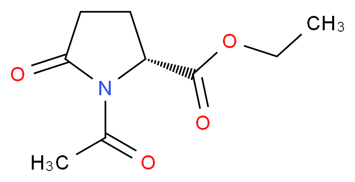 (R)-5-Ethylcarboxyl-N-acetyl-2-pyrrolidinone_分子结构_CAS_1315051-65-0)