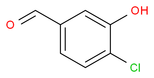 4-Chloro-3-hydroxybenzaldehyde_分子结构_CAS_56962-12-0)