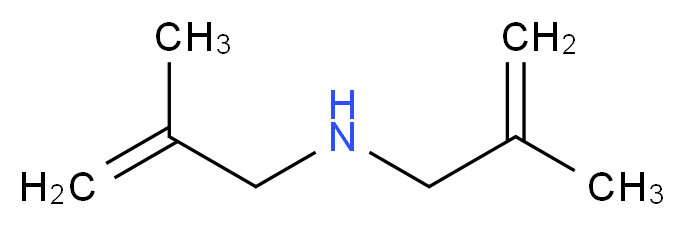 bis(2-methylprop-2-en-1-yl)amine_分子结构_CAS_35000-15-8