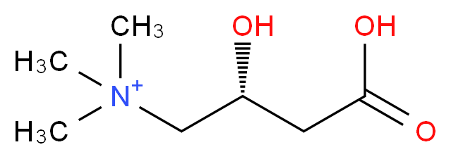 (3-Carboxy-2-(R)-Hydroxy-Propyl)-Trimethyl-Ammonium_分子结构_CAS_461-06-3)