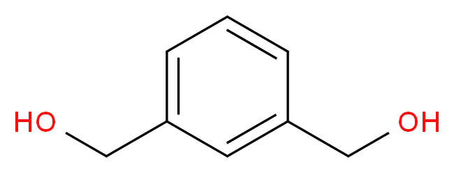 [3-(hydroxymethyl)phenyl]methanol_分子结构_CAS_626-18-6