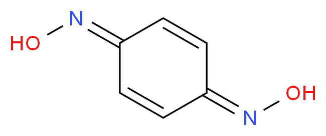 p-Benzoquinonedioxime_分子结构_CAS_105-11-3)