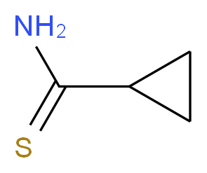 Cyclopropanecarbothioamide_分子结构_CAS_20295-34-5)