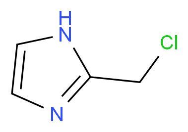 2-(chloromethyl)imidazole_分子结构_CAS_40403-72-3)