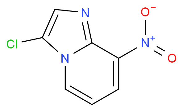 3-chloro-8-nitroimidazo[1,2-a]pyridine_分子结构_CAS_52310-45-9