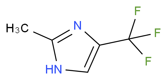 2-Methyl-4-(trifluoromethyl)-1H-imidazole_分子结构_CAS_33468-67-6)