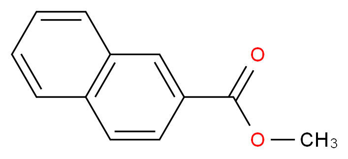 Methyl 2-naphthoate 97%_分子结构_CAS_2459-25-8)