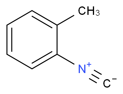 1-isocyano-2-methylbenzene_分子结构_CAS_10468-64-1