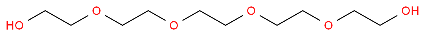 3,6,9,12-tetraoxatetradecane-1,14-diol_分子结构_CAS_4792-15-8
