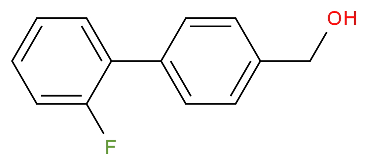 2'-Fluoro-4-biphenylmethanol_分子结构_CAS_773872-57-4)