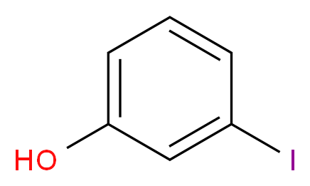 3-Iodophenol_分子结构_CAS_626-02-8)
