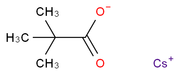 新戊酸铯_分子结构_CAS_20442-70-0)