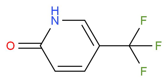 5-(trifluoromethyl)-1,2-dihydropyridin-2-one_分子结构_CAS_33252-63-0