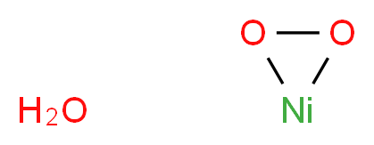 1,2-dioxa-3-nickelacyclopropane hydrate_分子结构_CAS_86676-91-7
