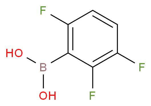 2,3,6-Trifluorophenylboronic acid_分子结构_CAS_247564-71-2)