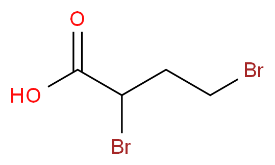 2,4-Dibromo-butyric acid_分子结构_CAS_63164-16-9)