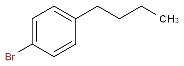 1-Bromo-4-(n-butyl)benzene_分子结构_CAS_41492-05-1)