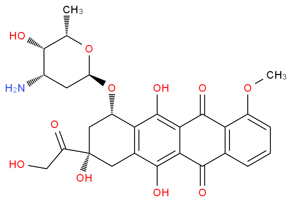 Doxorubicin_分子结构_CAS_23214-92-8)