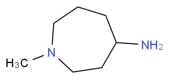 1-methylazepan-4-amine_分子结构_CAS_933741-93-6