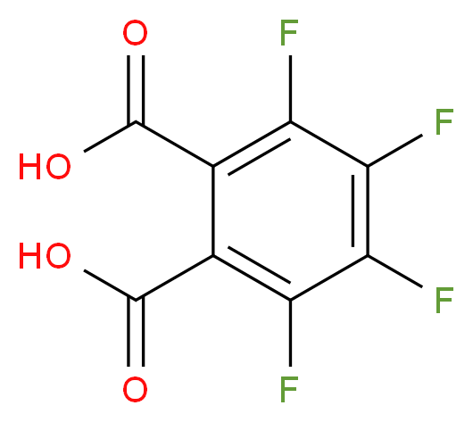 Tetrafluorophthalic acid_分子结构_CAS_652-03-9)