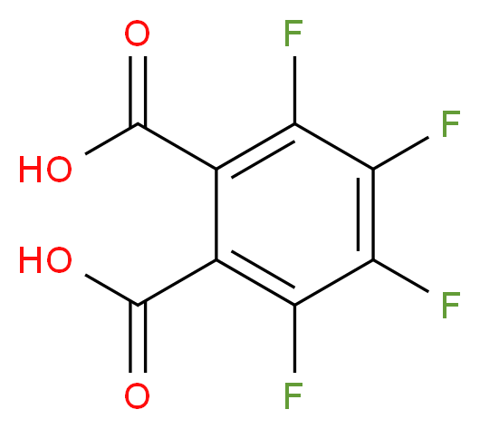 2,3,5,6-TETRAFLUORO TEREPHTHALIC ACID_分子结构_CAS_652-03-9)