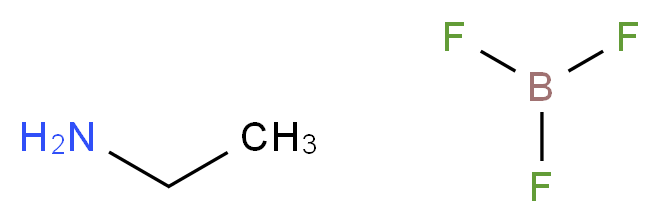 ethanamine; trifluoroborane_分子结构_CAS_75-23-0