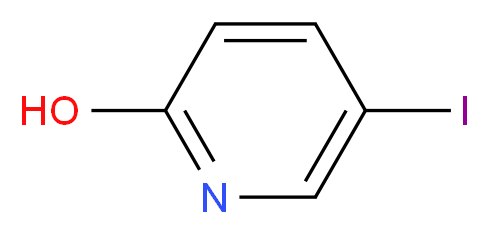 5-Iodo-pyridin-2-ol_分子结构_CAS_13472-79-2)