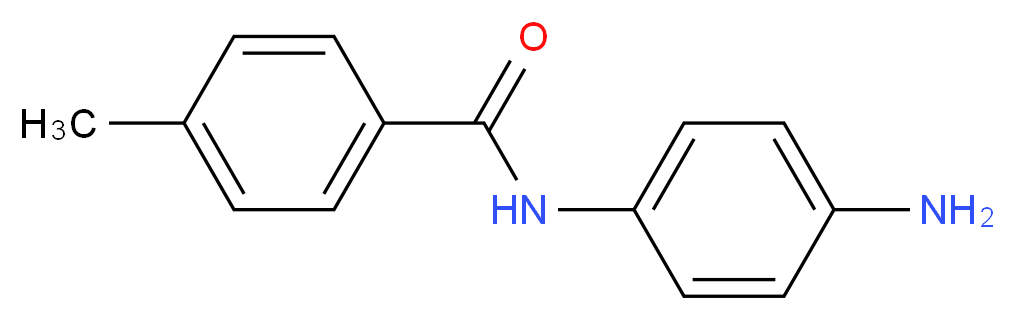 N-(4-Aminophenyl)-4-methylbenzamide_分子结构_CAS_23600-44-4)