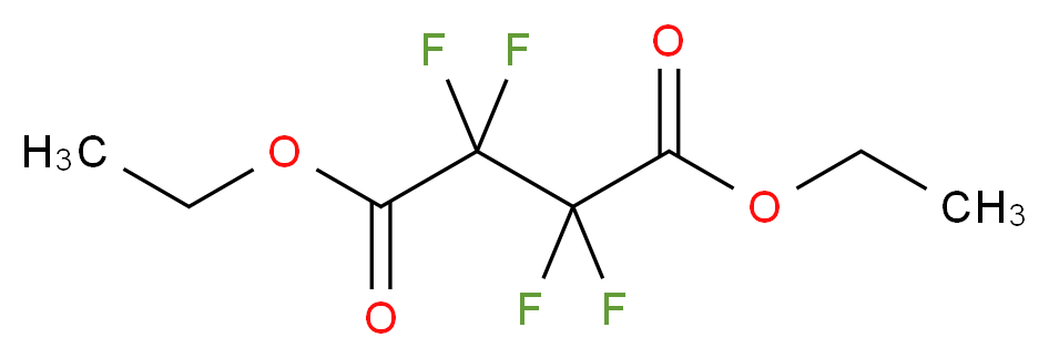 Diethyl tetrafluorosuccinate 97%_分子结构_CAS_377-71-9)