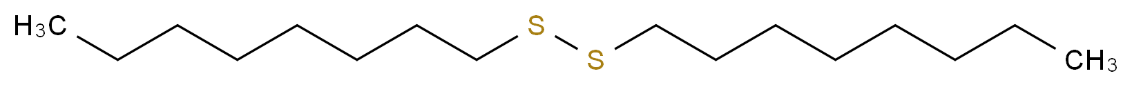 DI-n-OCTYL DISULFIDE_分子结构_CAS_822-27-5)