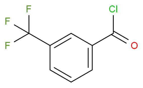 3-(三氟甲基)苯甲酰氯_分子结构_CAS_2251-65-2)