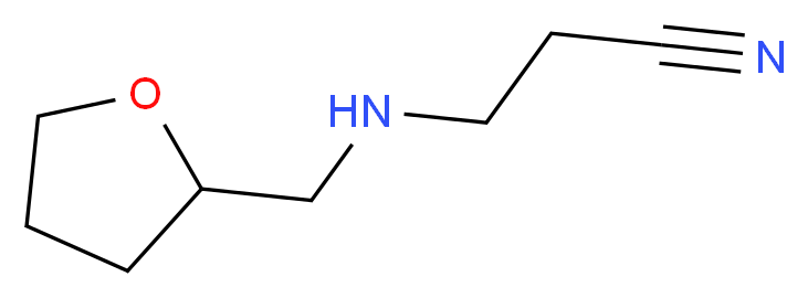 3-[(Tetrahydro-2-furanylmethyl)amino]-propanenitrile_分子结构_CAS_90322-18-2)