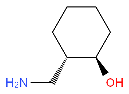 (1R,2S)-(-)-反式-2-(氨甲基)环己醇_分子结构_CAS_133269-86-0)